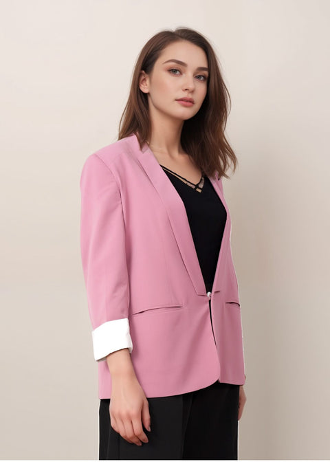 Blush Pink Lightweight Jacket