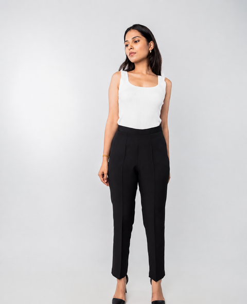 Navy Narrow Formal Trouser