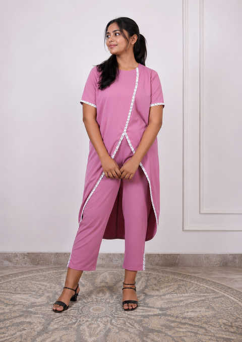 BLUSH PINK CO-ORD SET