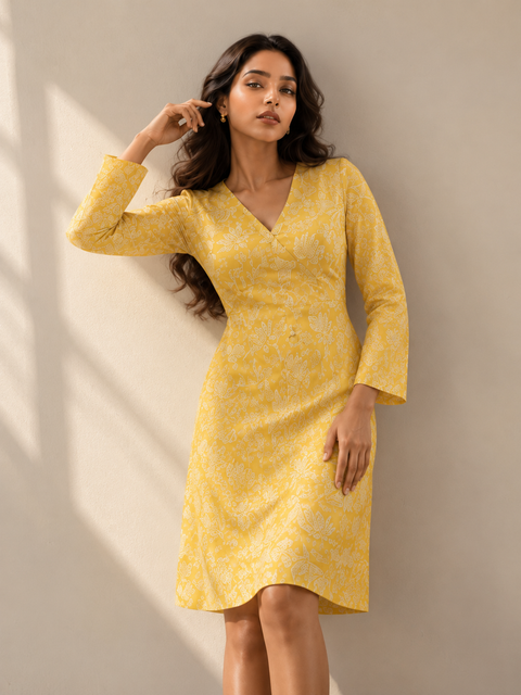 Sunflower Whisper Dress