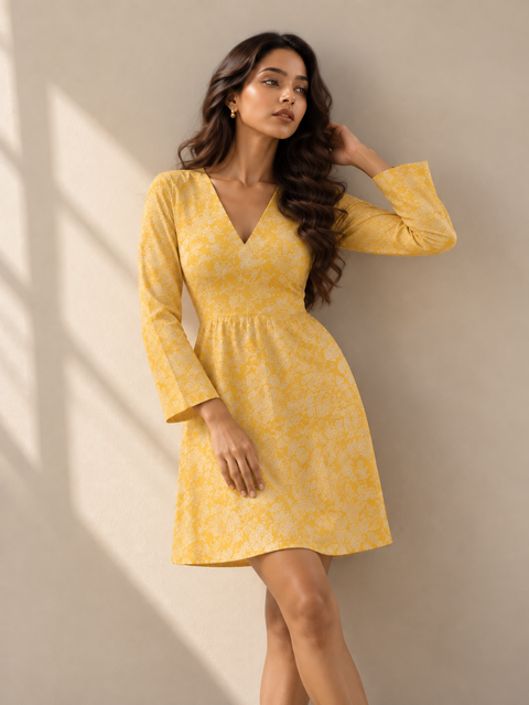 Sunflower Whisper Dress