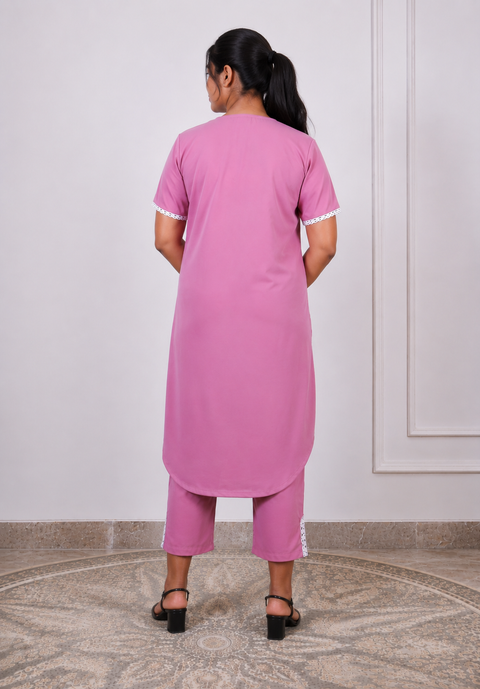 BLUSH PINK CO-ORD SET