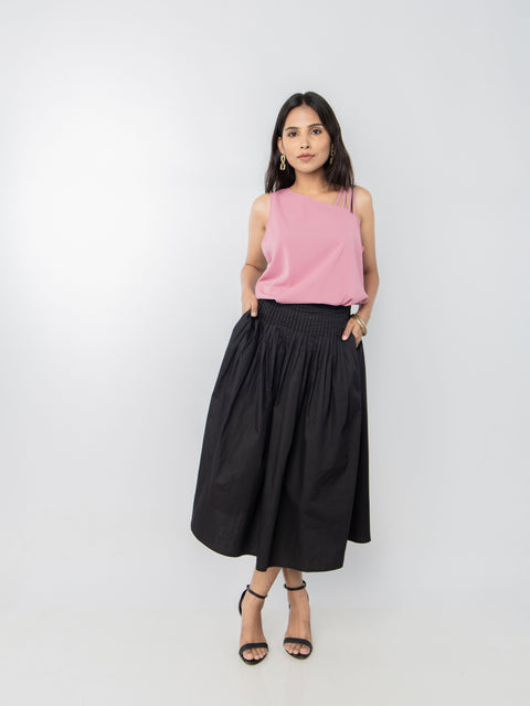 PINK STRAPY TOP