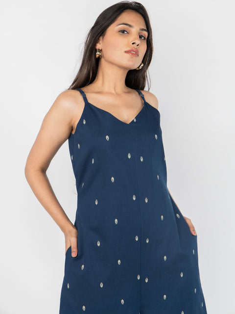 NAVY BREEZE JUMPSUIT