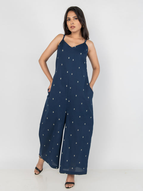 NAVY BREEZE JUMPSUIT