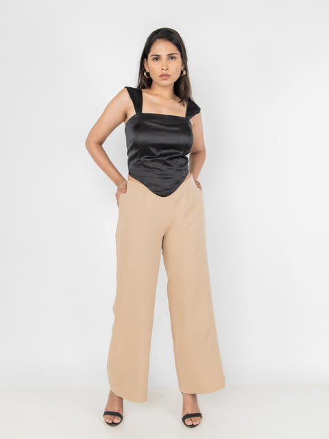 BLACK OPERA CORSET TOP