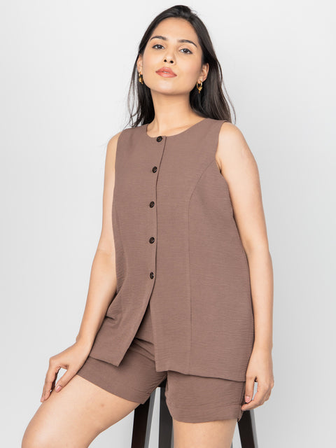 MOCHA MUSE SHORTS SET