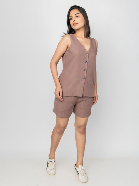 ROSEWOOD SHORTS CO-ORD  SET