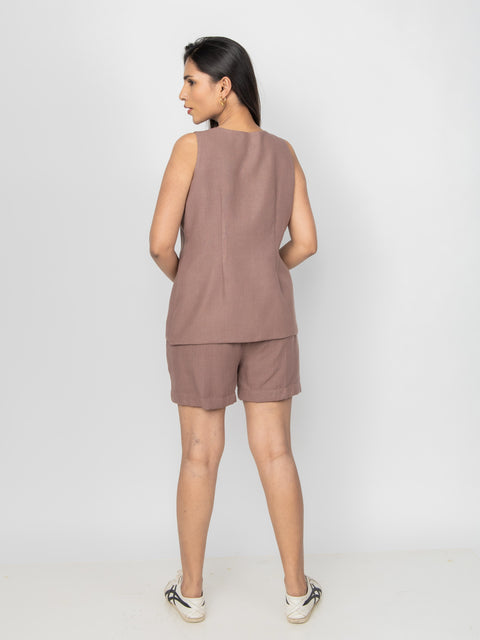 ROSEWOOD SHORTS CO-ORD  SET